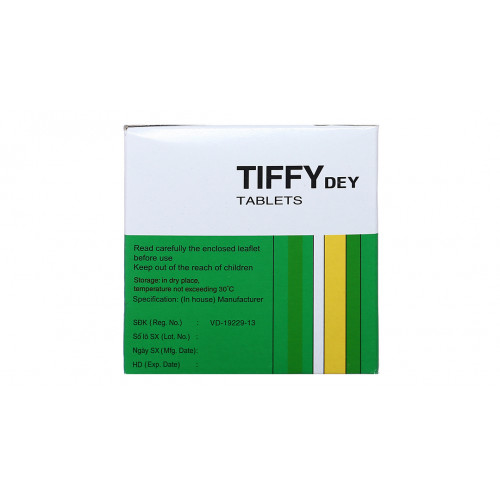 Средство против гриппа, простуды, насморка и температуры Tiffy Dey, 1 уп - 4 табл.